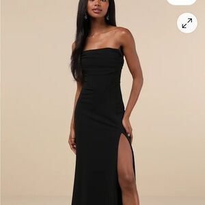 tulle dresses for prom Spagatti Straps Velvet Tulle Floor Length Prom Dress